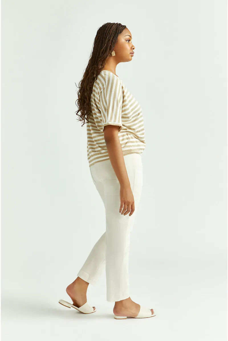 Xandres T-shirt Rayé En Lurex 29261-01-8376