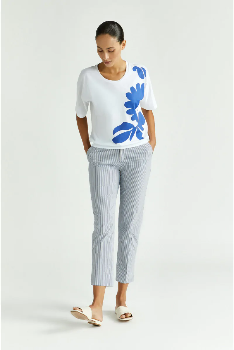 Xandres T-shirt Volumineux En Coton 29320-01-5165