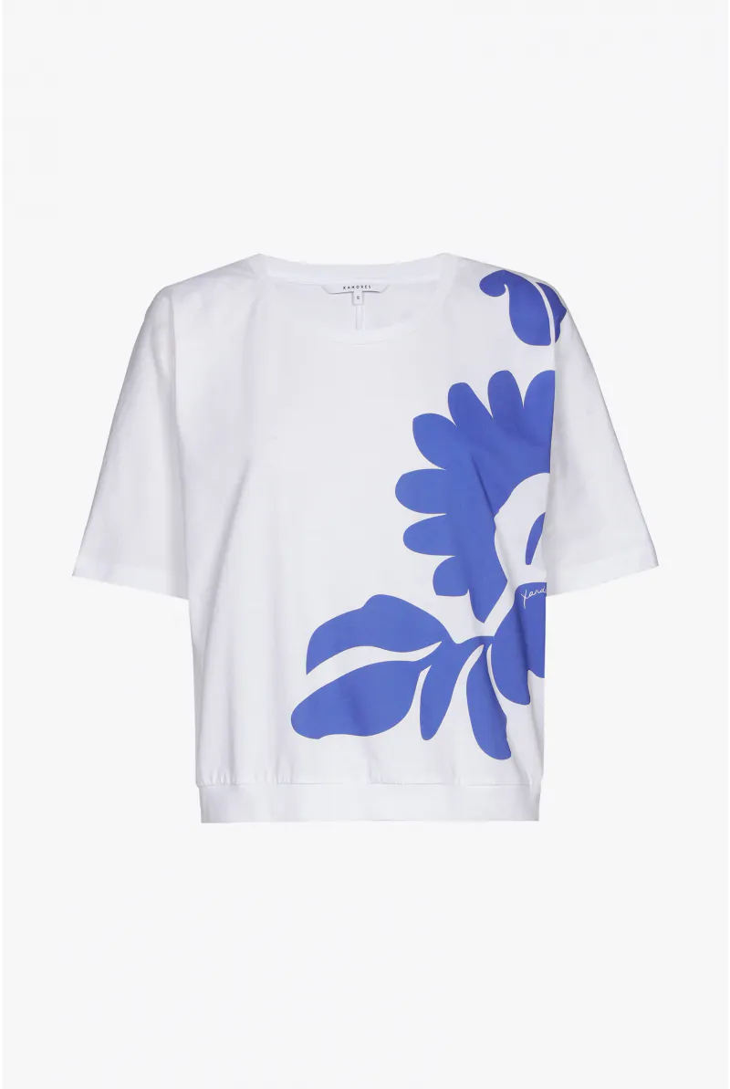 Xandres T-shirt Volumineux En Coton 29320-01-5165