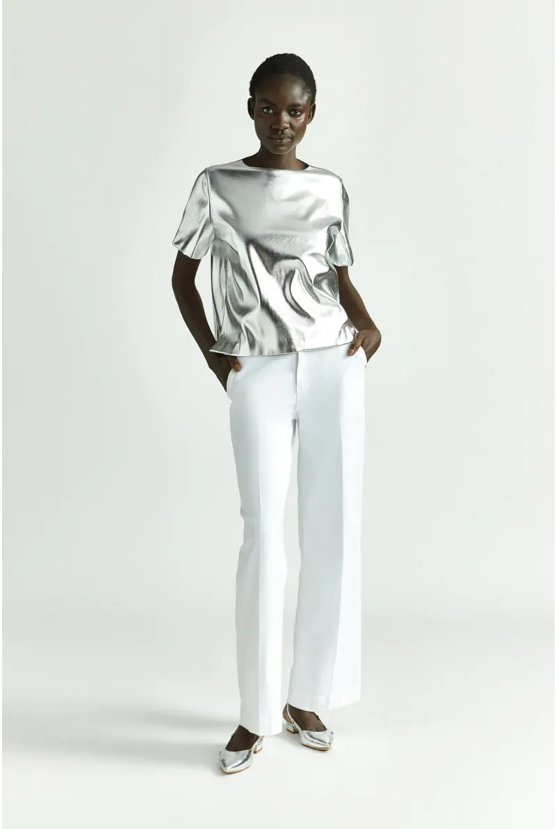 Xandres Top En Faux Cuir 61242-01-0301