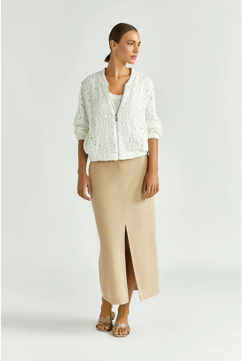 Xandres Veste Bomber En Macramé 61295-01-1841