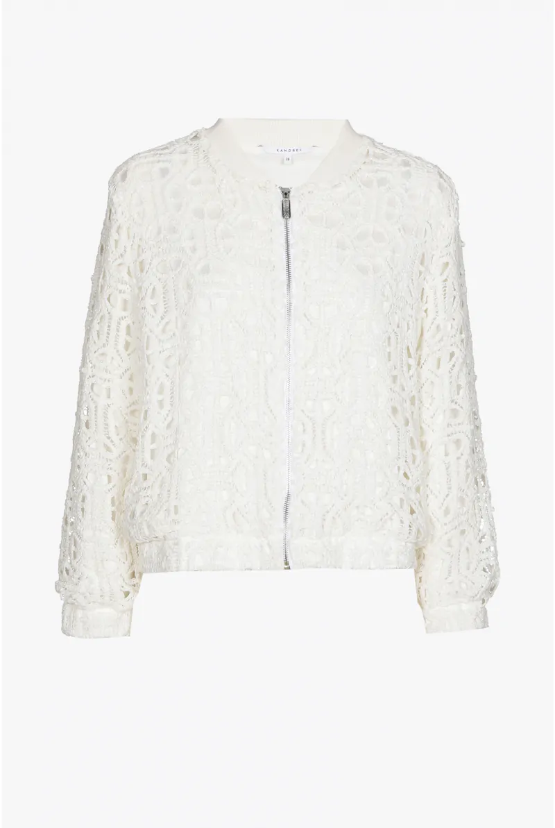 Xandres Veste Bomber En Macramé 61295-01-1841