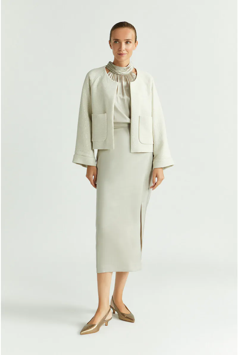 Xandres Veste Courte à Paillettes 61294-01-1331