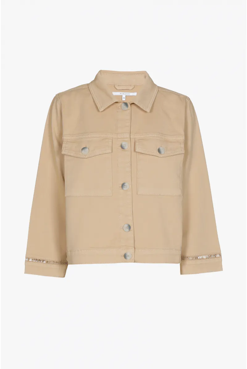 Xandres Veste Courte Avec Entre-deux 61282-01-8370