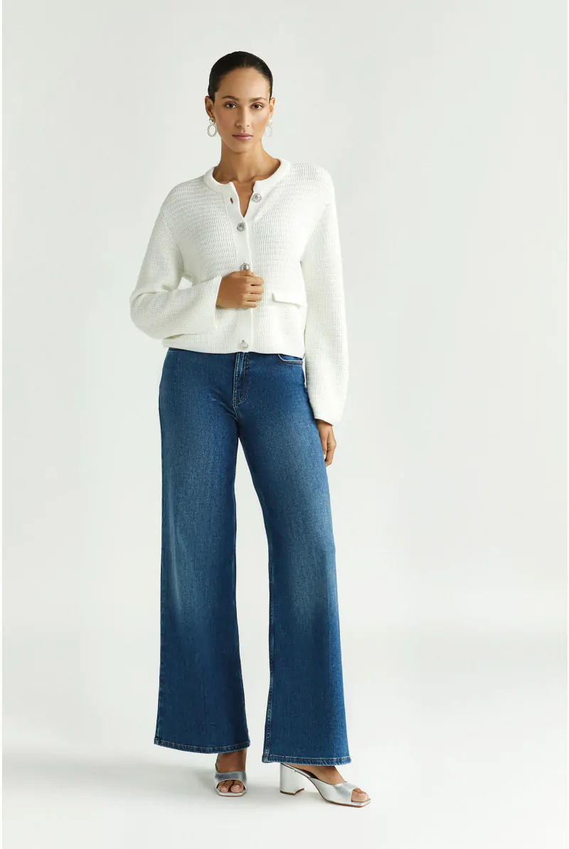 Xandres Veste En Coton Tricoté 29265-01-1841