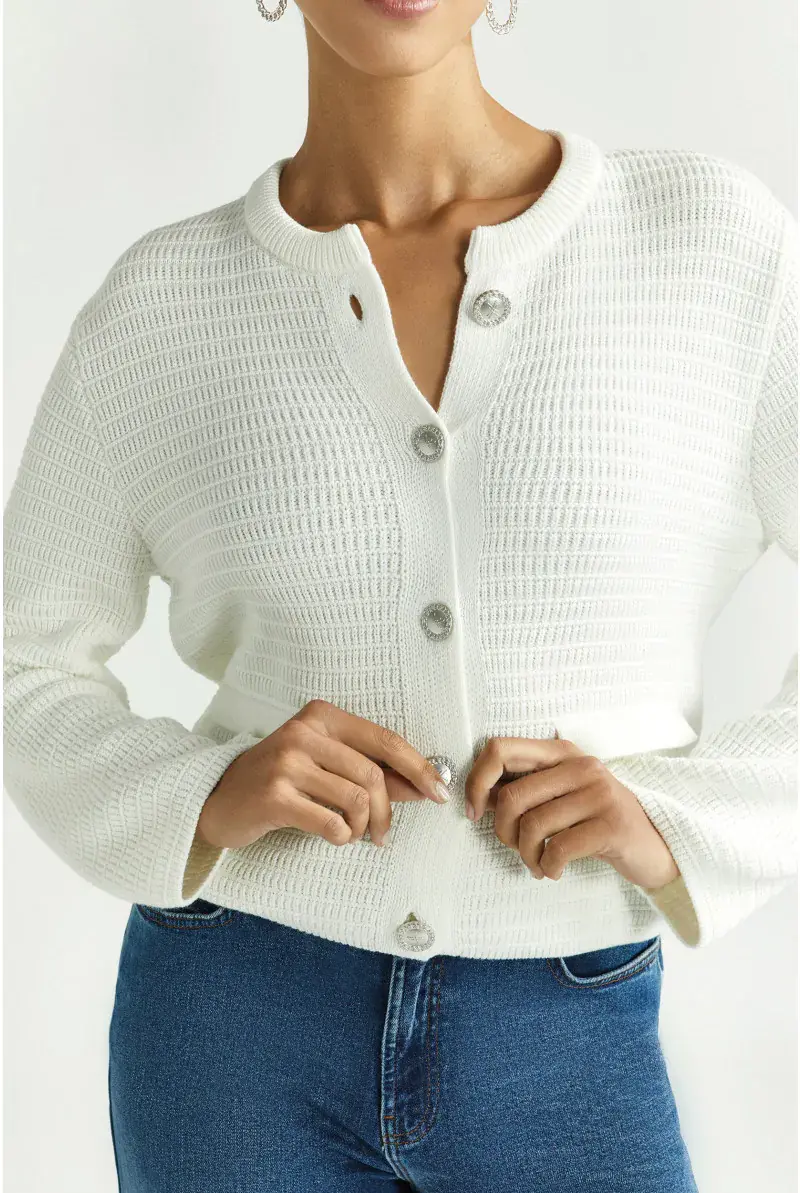 xandres Veste en coton tricoté 29265-01-1841