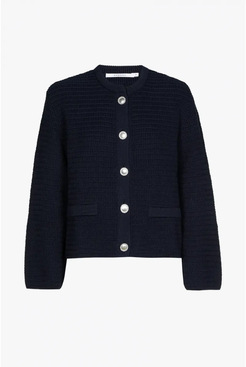 Xandres Veste En Coton Tricoté 29265-01-8800