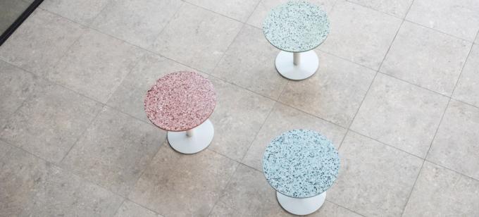 Xl Boom Terrazzo Table Ronde Basse XLBB15205-09