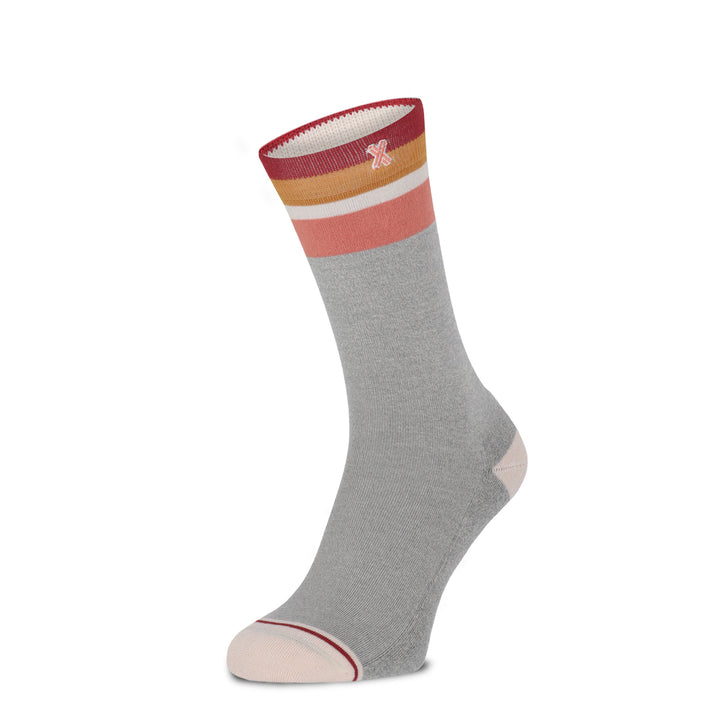Xpooos Chaussettes De Dames En Bambou Londonien Gris Clair