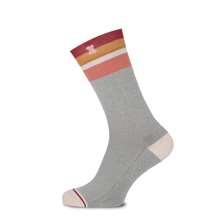 Xpooos Chaussettes De Dames En Bambou Londonien Gris Clair