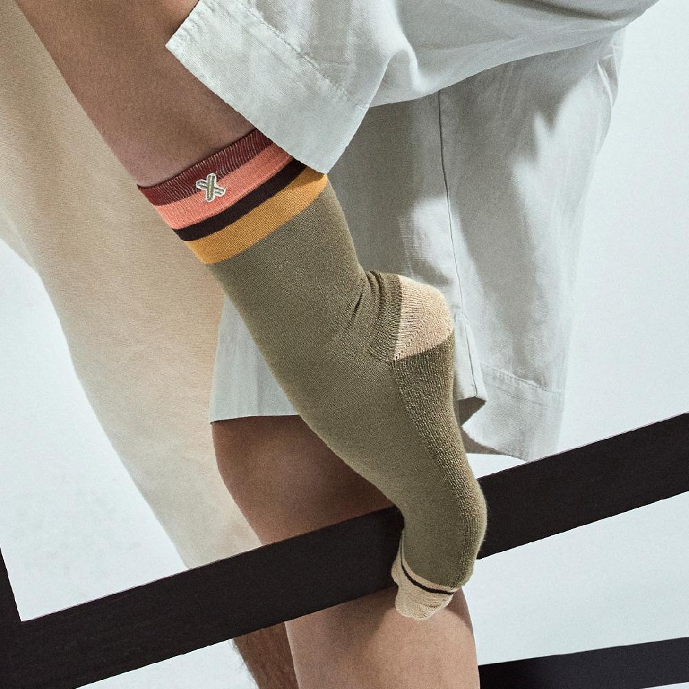 xpooos Chaussettes de dames en bambou londonien palma