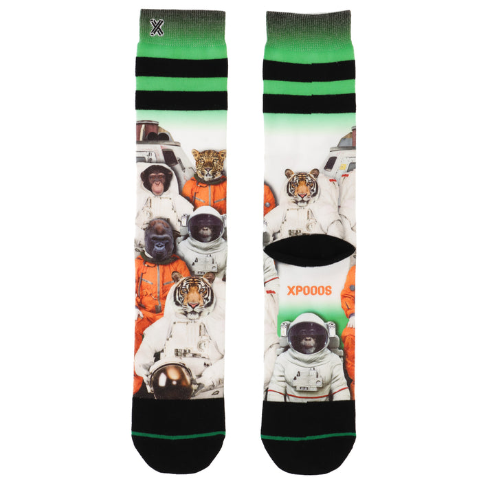 Xpooos Chaussettes Masculines De L'équipe D'astronaute