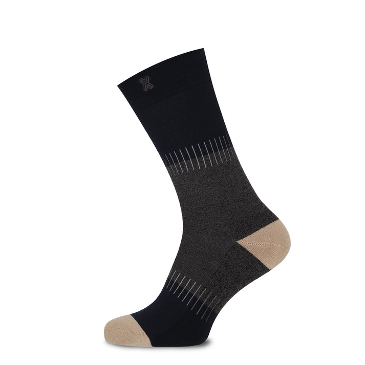 Xpooos Chaussettes Masculines En Bambou Mumbai Noir