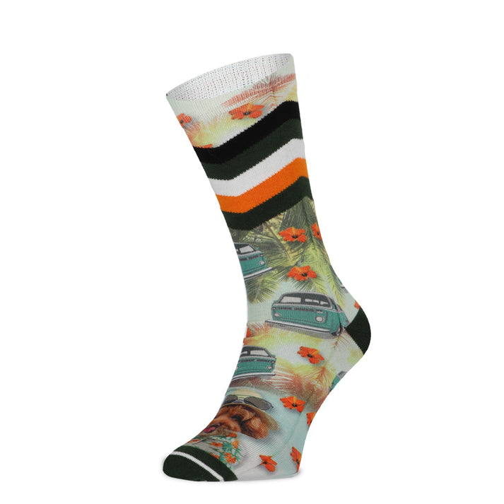 Xpooos Chaussettes Pour Hommes De Vacances à La Plage