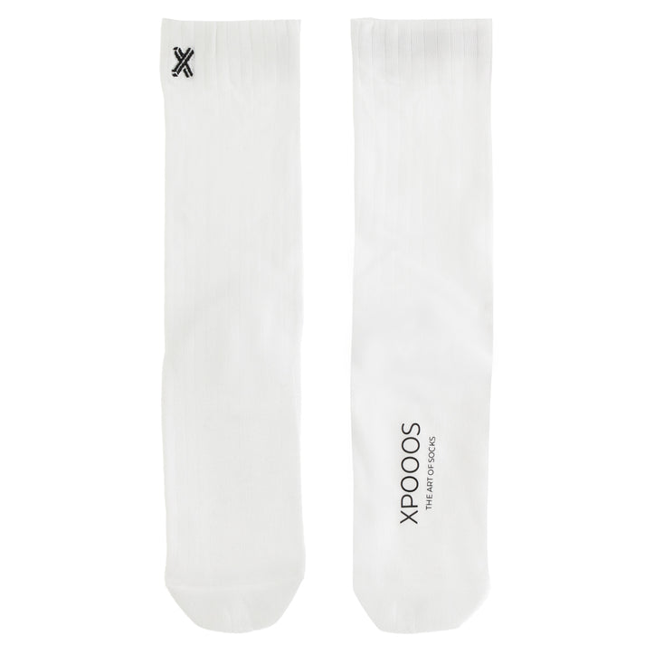 Xpooos Den Bosch Bamboo Basic Unisexe Chaussettes Blanches