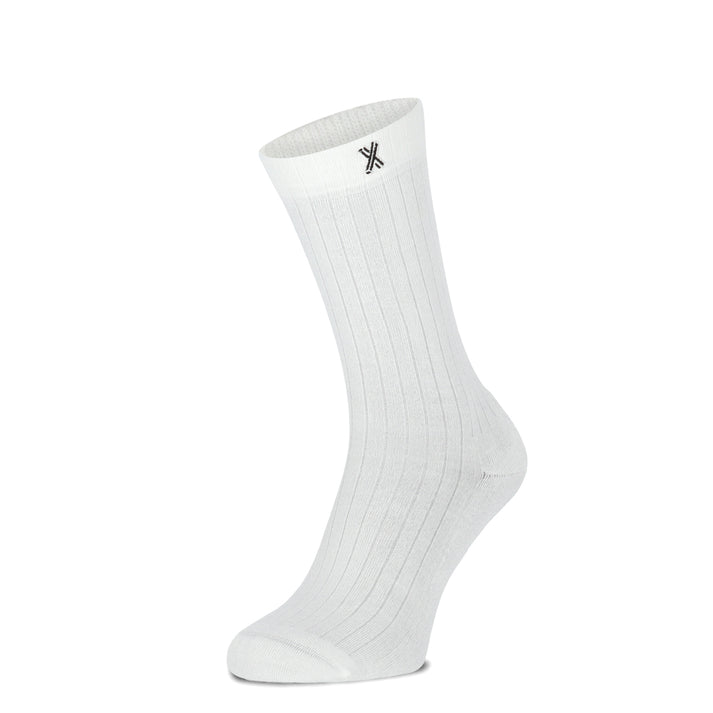 Xpooos Den Bosch Bamboo Basic Unisexe Chaussettes Blanches