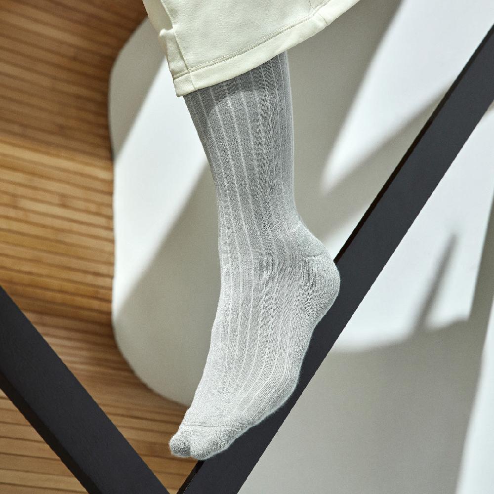 xpooos Den Bosch Bamboo Basic Unisexe Choques gris clair