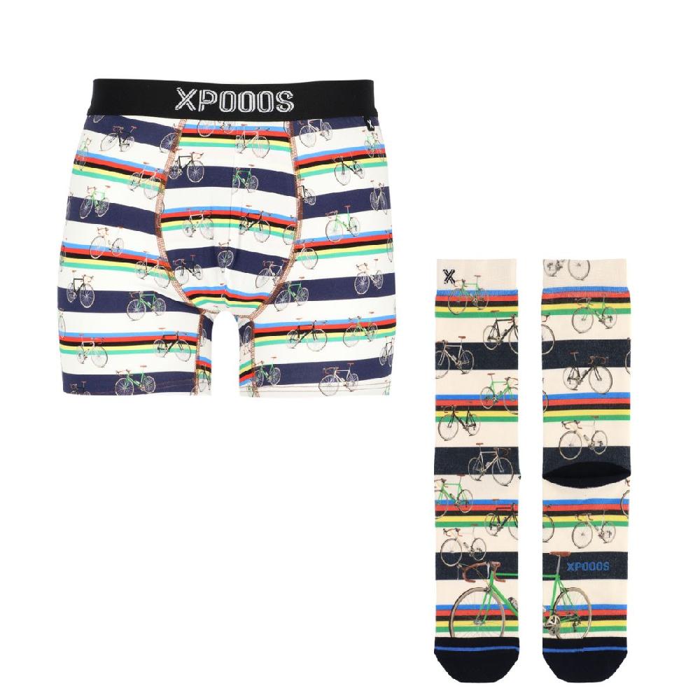 xpooos Alpe D'Huez Boxer & Socker Set Men