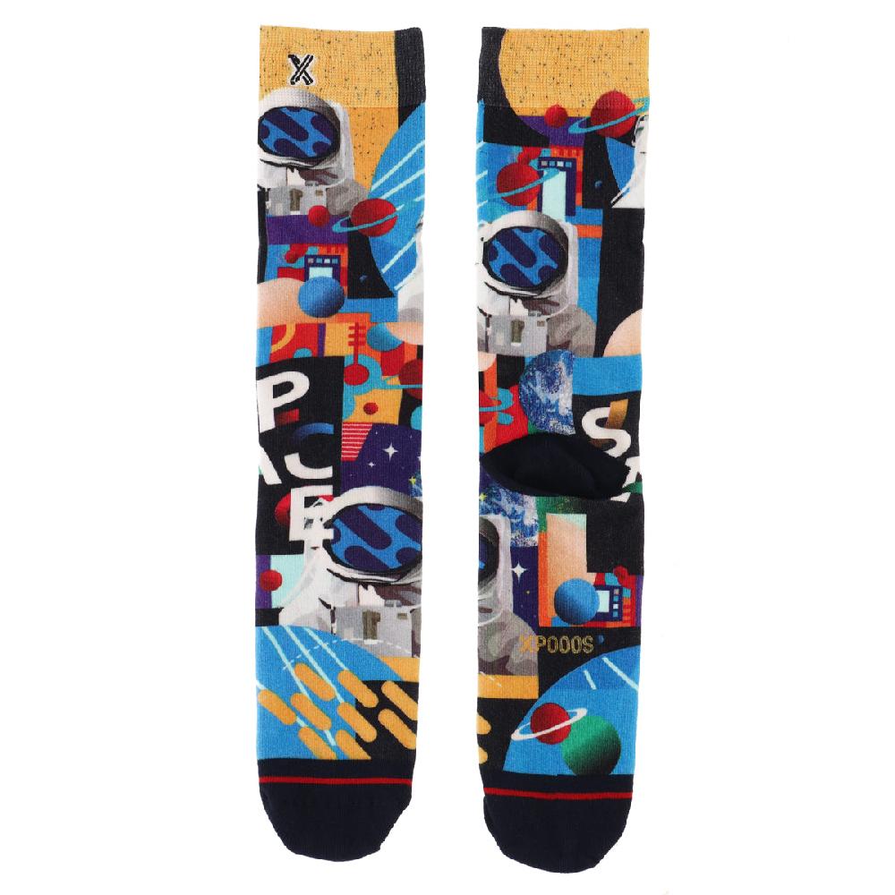 xpooos Apollo 11 chaussettes pour hommes en bambou