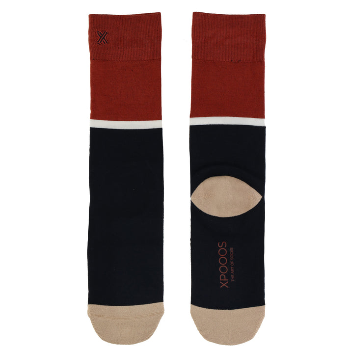 Xpooos Berlin Bamboo Men's Chaussettes Brandy