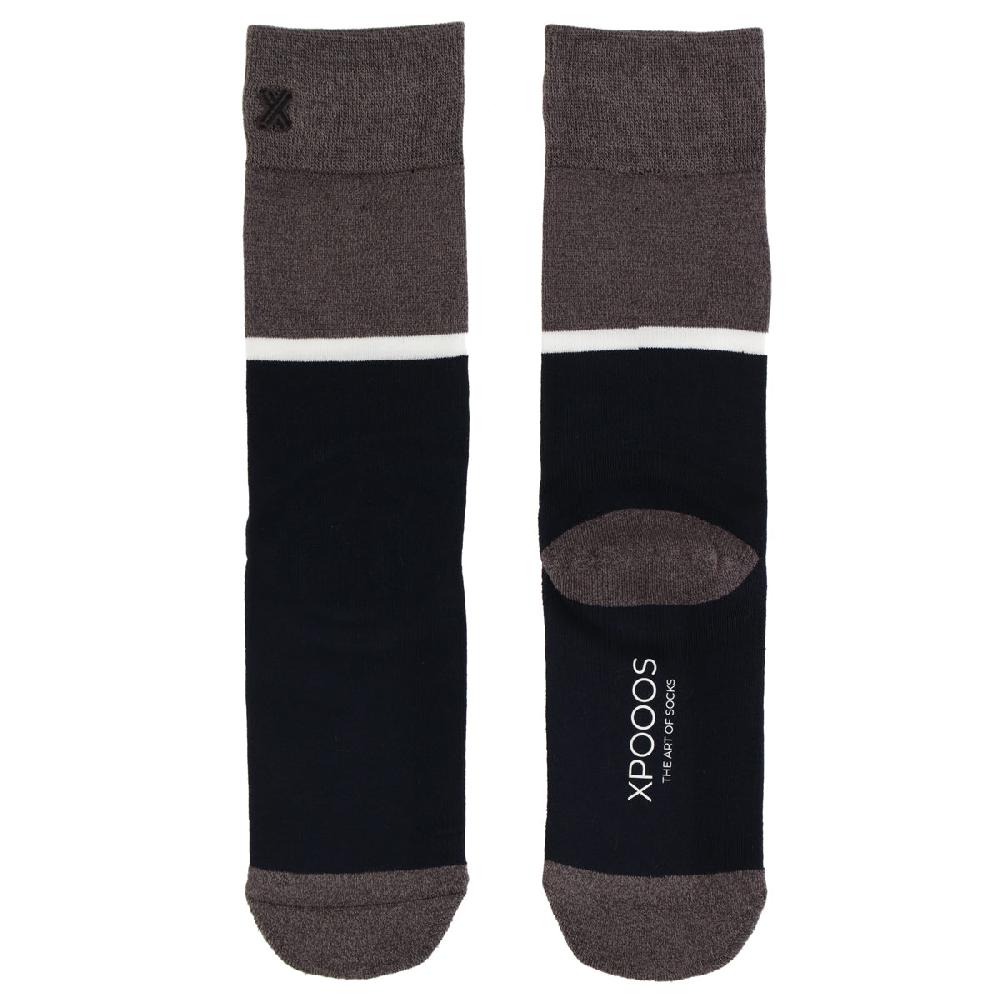 xpooos Berlin Bamboo Men's chaussettes Gray
