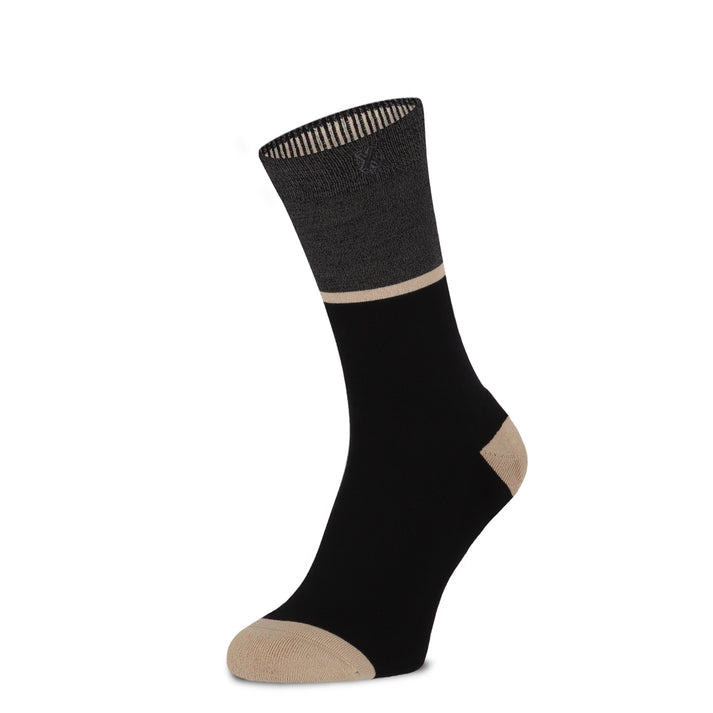 Xpooos Berlin Bamboo Men's Chaussettes Noires