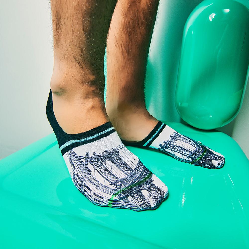 xpooos Brooklyn Invisible Men footies