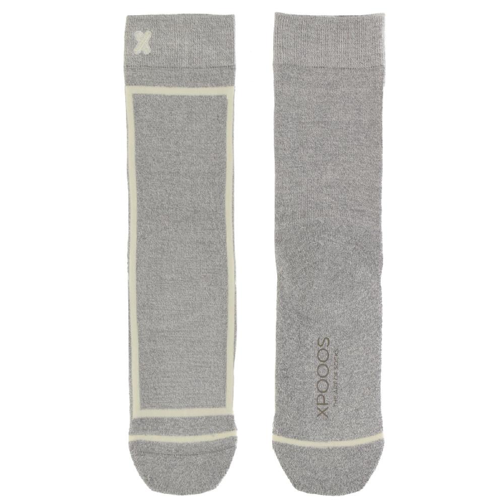 xpooos Chaussettes de dames bali bali gris clair