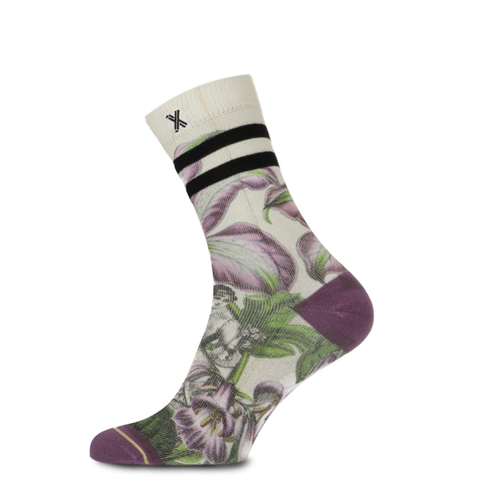 Xpooos Chaussettes De Dames Clematis