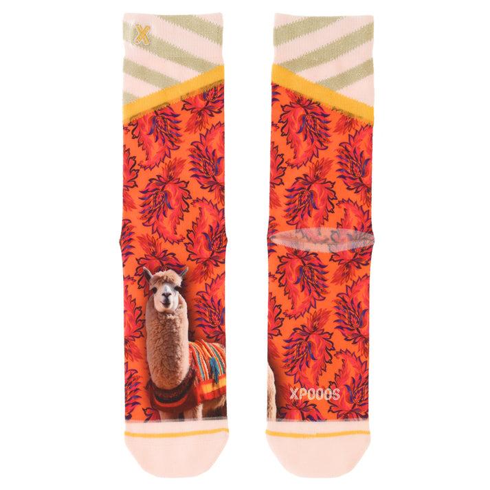 Xpooos Chaussettes Pour Dames Alpaga