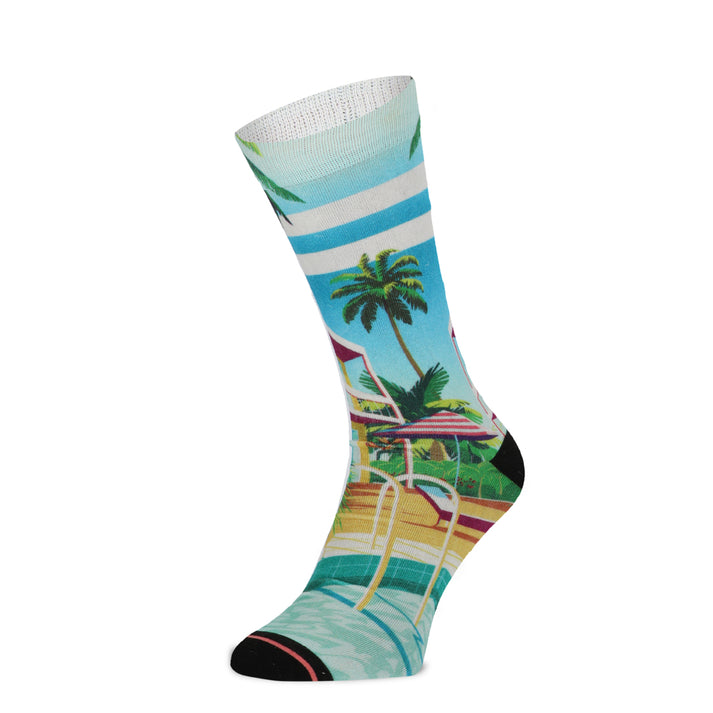 Xpooos Chaussettes Pour Hommes Bahamas