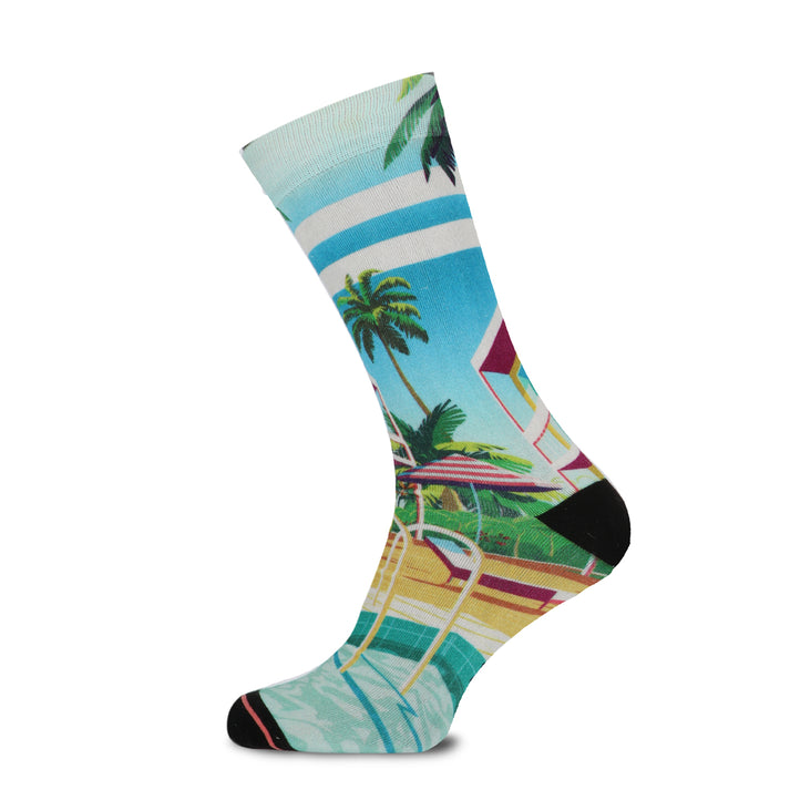 Xpooos Chaussettes Pour Hommes Bahamas