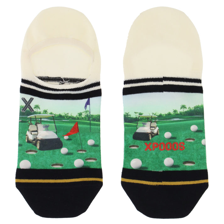 Xpooos Golfholes Footies Pour Hommes