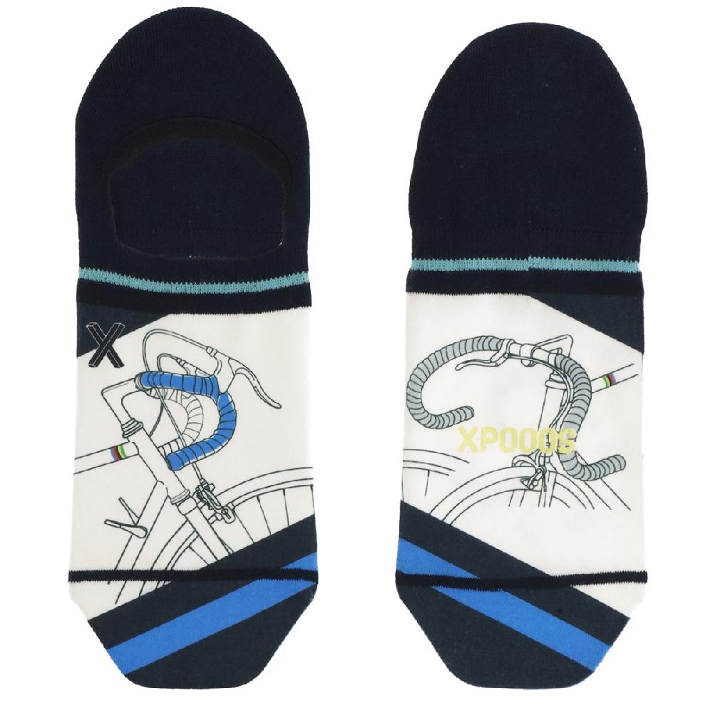 xpooos Ligne de vélo art des hommes footies