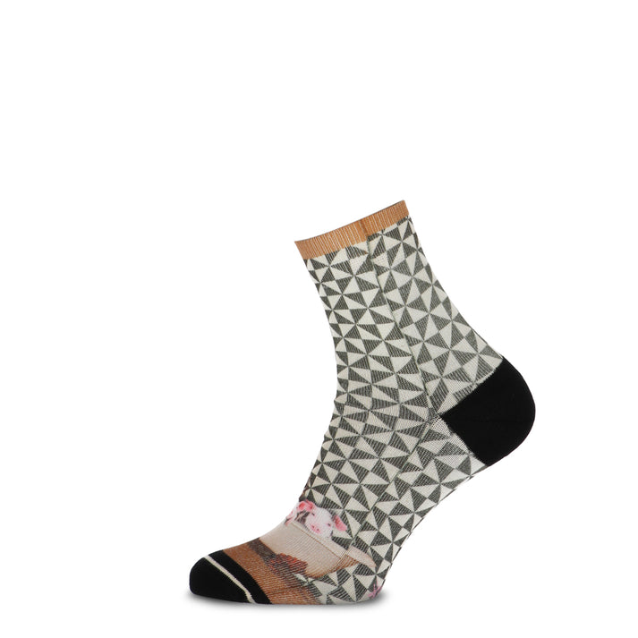 Xpooos Miss Piggy Dames Shortsocks
