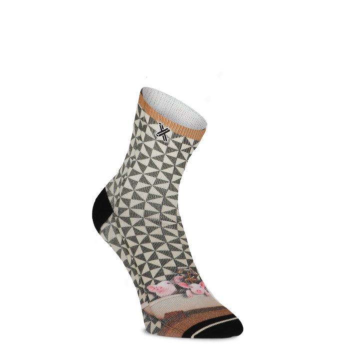Xpooos Miss Piggy Dames Shortsocks