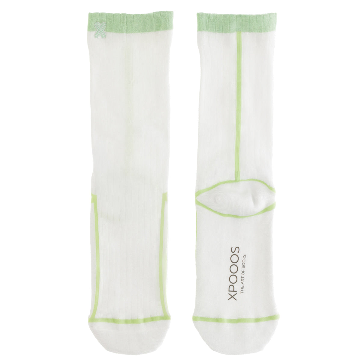 xpooos Tokyo Bamboo dames chaussettes blanches