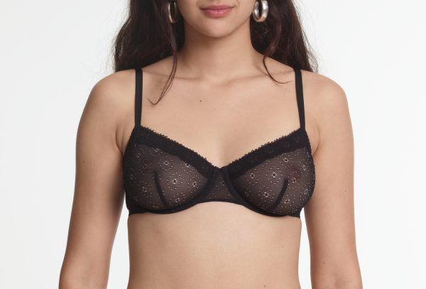 yasmine eslami Alexandra soutien-gorge à armatures Black