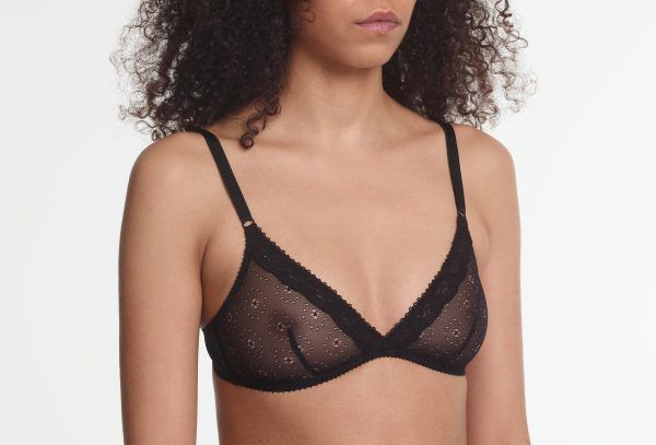 Yasmine Eslami Alexandra Soutien-gorge Souple Black