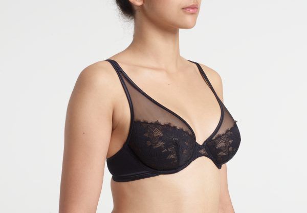 Yasmine Eslami Annabelle Soutien-gorge Plongeant Noir