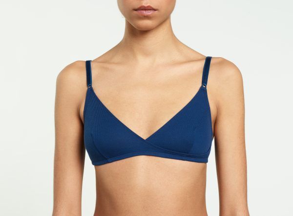yasmine eslami Caroline soutien-gorge souple Cobalt