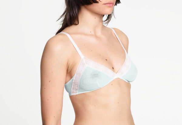 Yasmine Eslami Irène Soutien-gorge Souple Blue Love