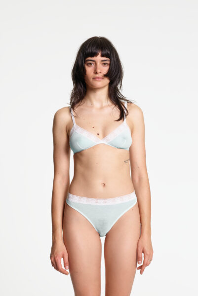 Yasmine Eslami Irène Soutien-gorge Souple Blue Love