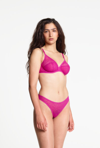 Yasmine Eslami Lily Soutien-gorge Emboitant Raspberry