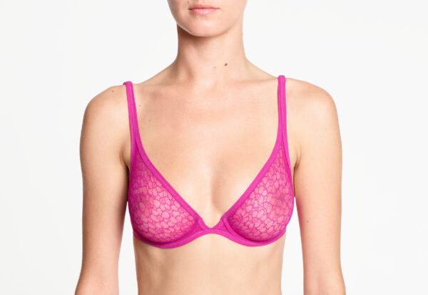 yasmine eslami Lily soutien-gorge Plongeant Raspberry