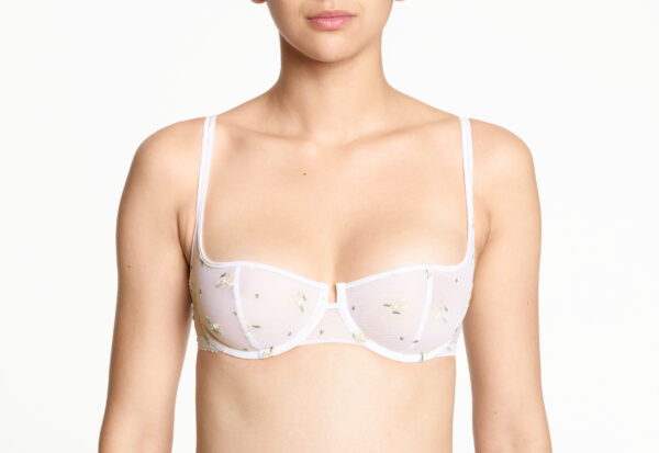 yasmine eslami Rebecca soutien-gorge balconnet Muguet