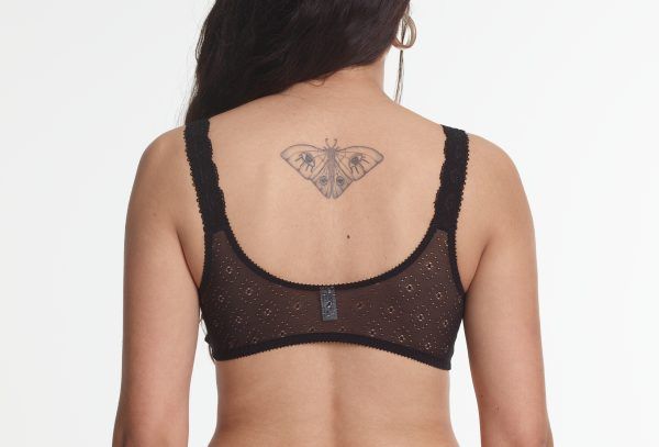 Yasmine Eslami Alexandra Bralette Black