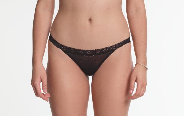 yasmine eslami Alexandra string Black