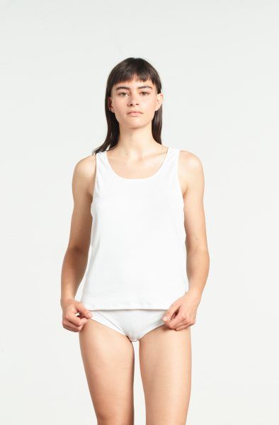 yasmine eslami Andreas débardeur unisexe Blanc