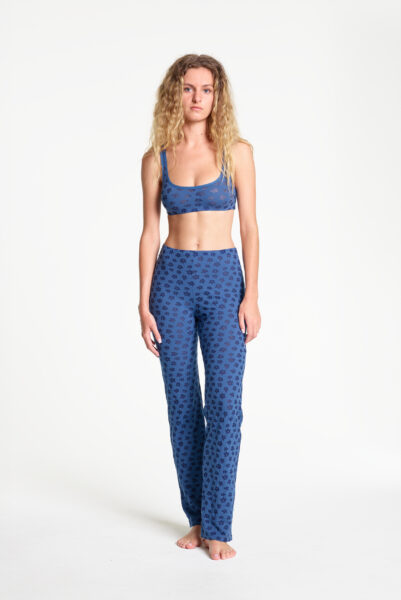 Yasmine Eslami Ava Bralette Denim